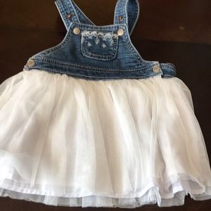 Denim tutu dress